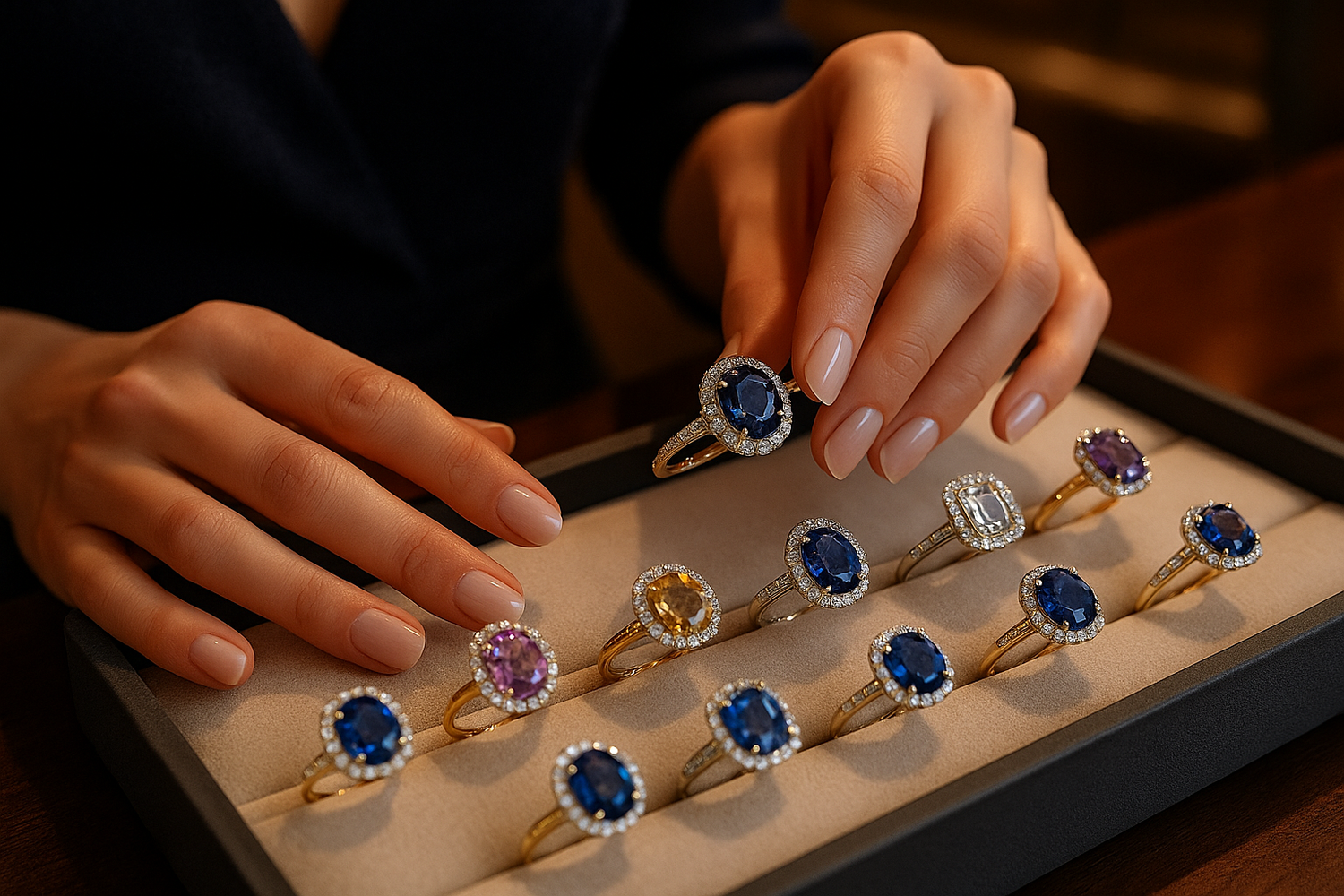 Sapphire Rings